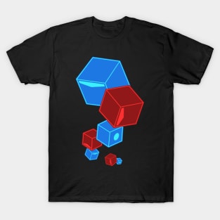 Beat Saber - Floatin' Blocks - Solid Colors T-Shirt